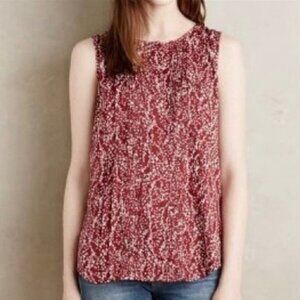 Anthro Dolan Jules Floral Tank Top Mix Media SZ S